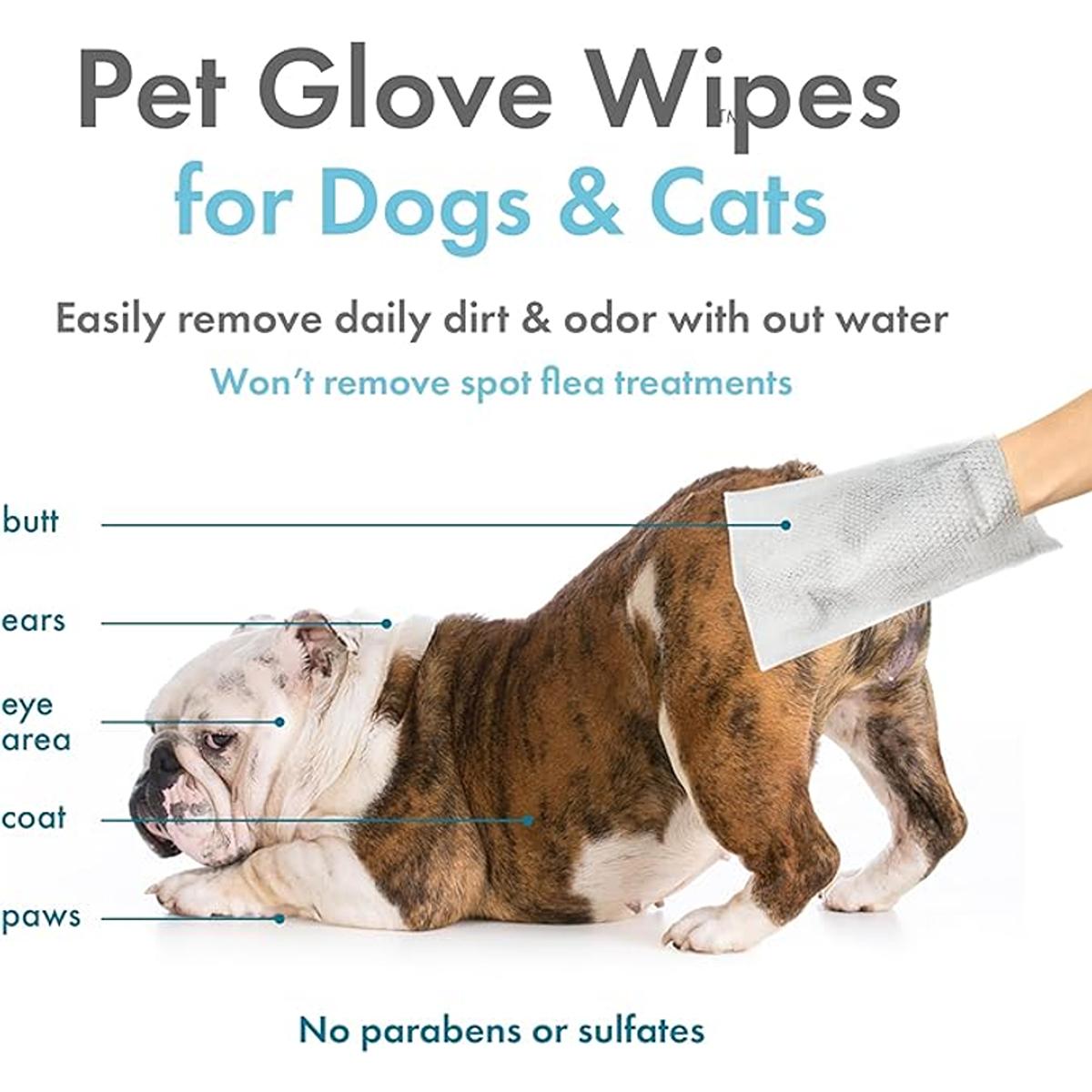 Petkin Pet Glove Wipes