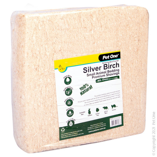 Pet One Small Animal Bedding Silver Birch Shavings