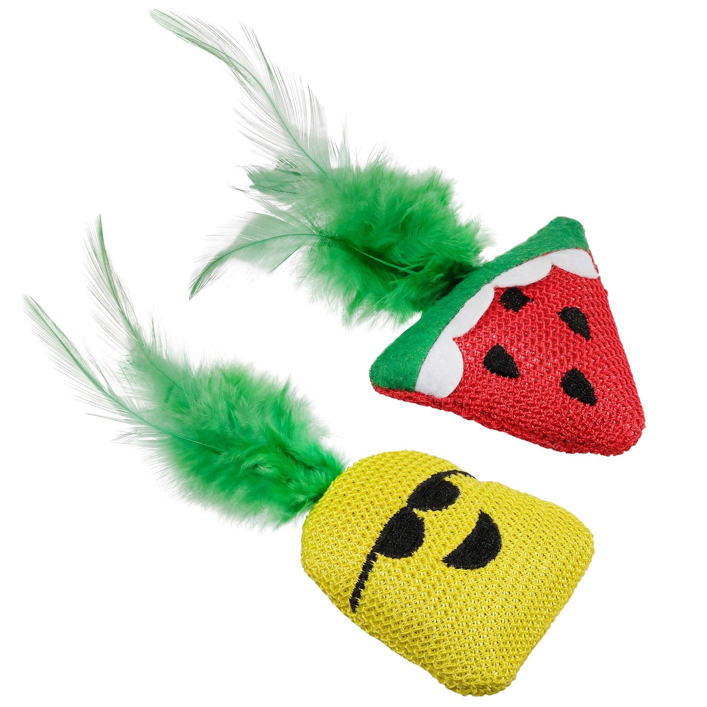 Lexi & Me Dental Fruit Cat Toys 2pk