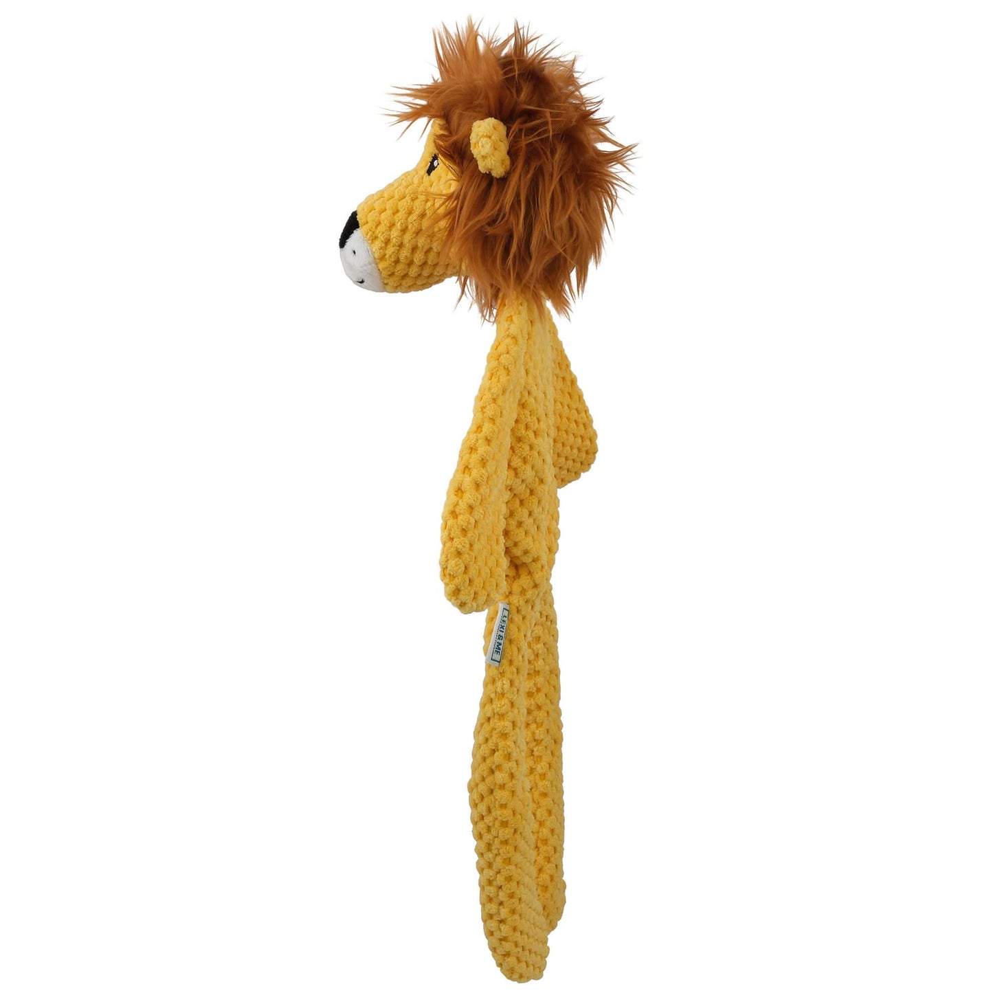 Lexi & Me Lion Plush & Rope Long Limb Dog Toy