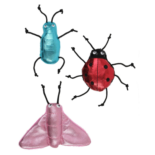 Lexi & Me Metallic Insects Cat Toy