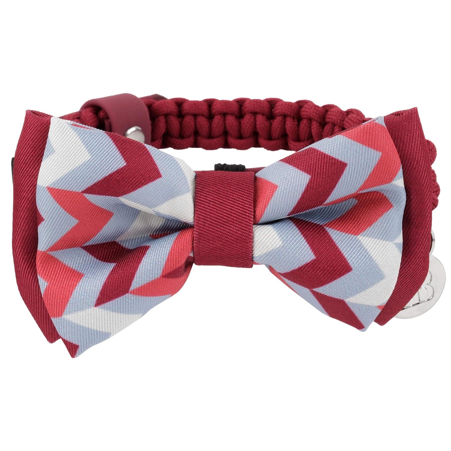 Buddy & Belle Bow Tie Herringbone Blue