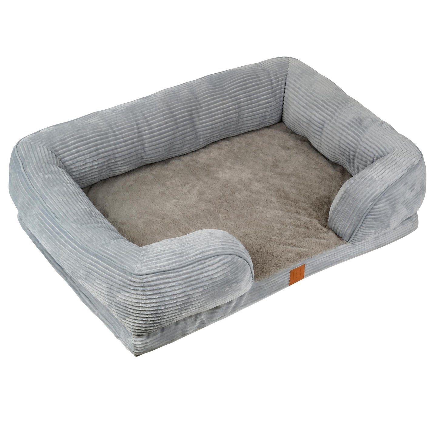 Buddy & Belle Orthopaedic Lounge Bed Pearl Blue