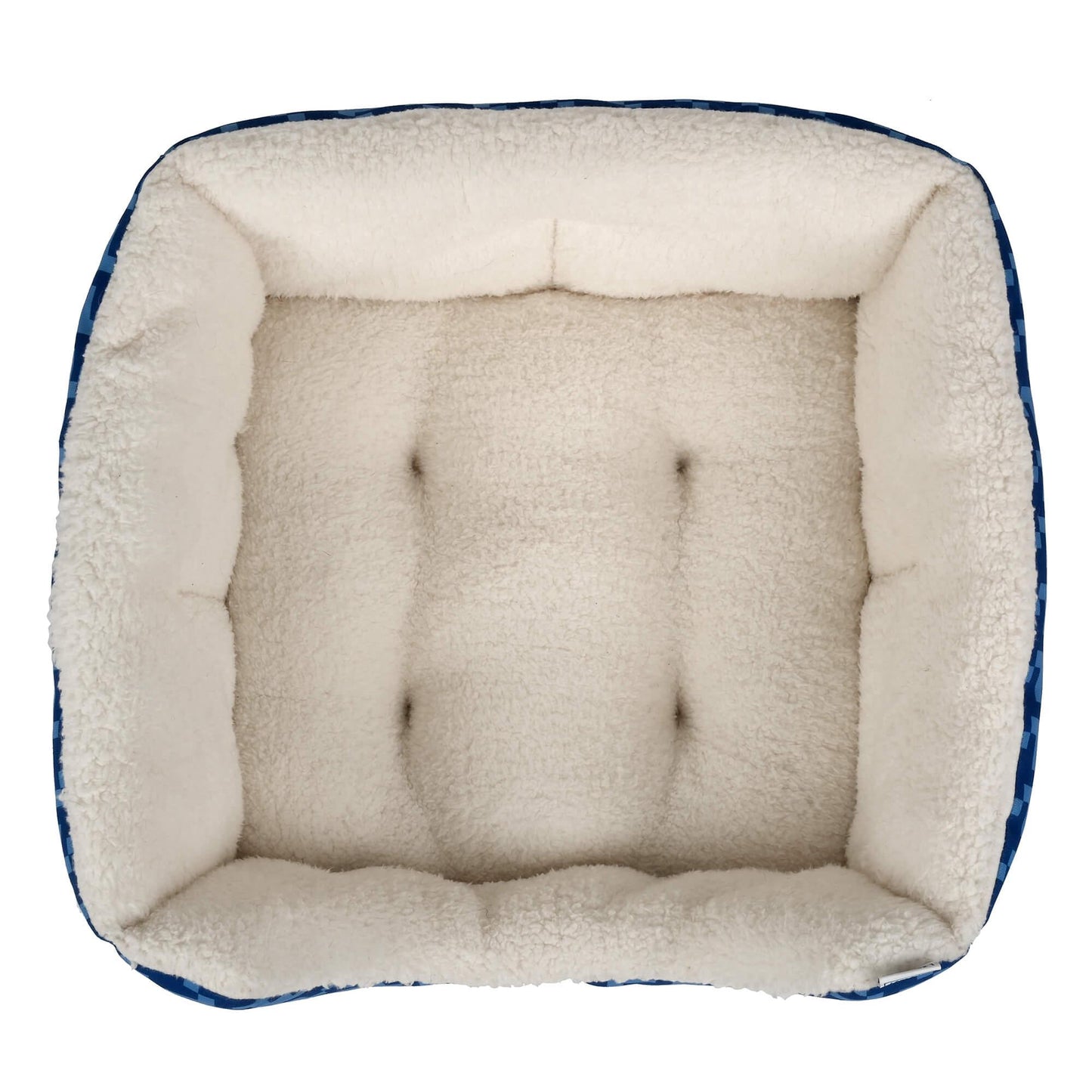 Lexi & Me High Wall Bed Navy Houndstooth