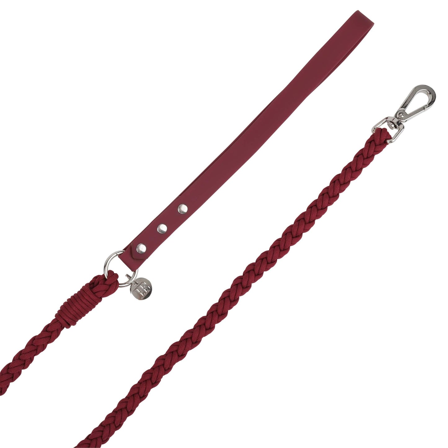 Buddy & Belle Paracord Lead Beet Red