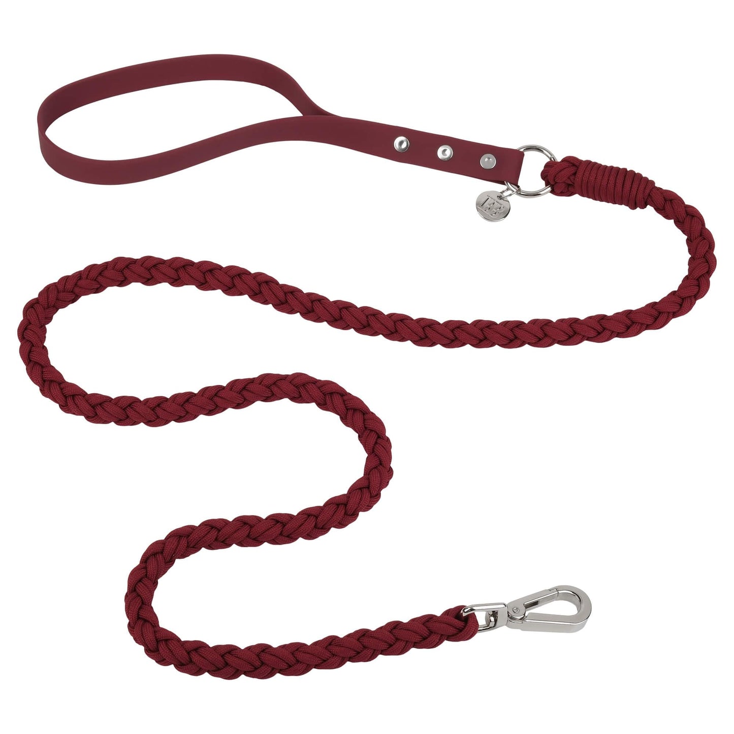 Buddy & Belle Paracord Lead Beet Red