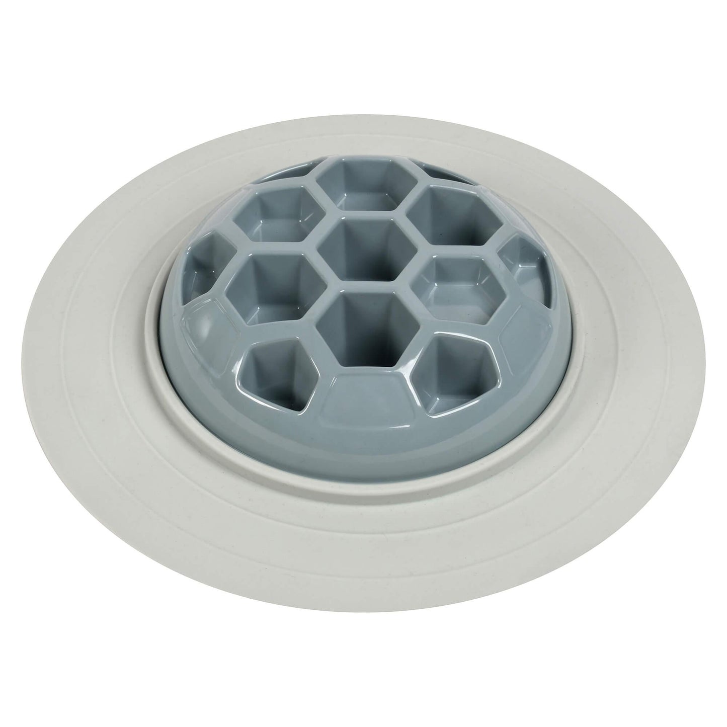 Buddy & Belle Cat Slow Feeder Bowl Pearl Blue