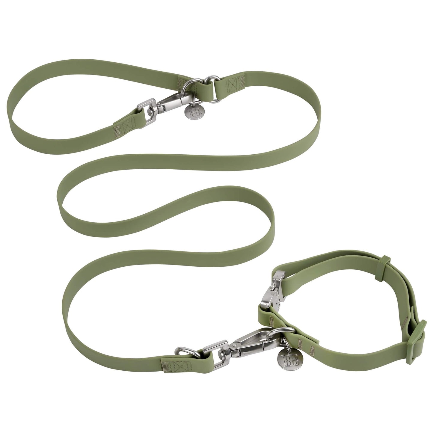 Buddy & Belle Multifunctional Dog Lead Khaki