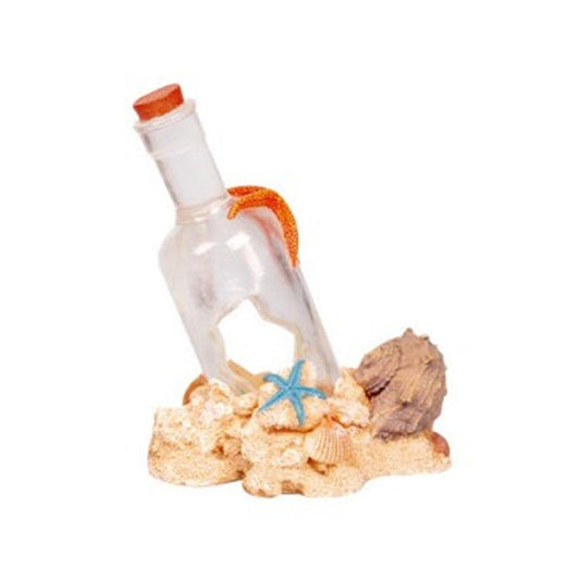 Aqua One Message In A Bottle Ornament