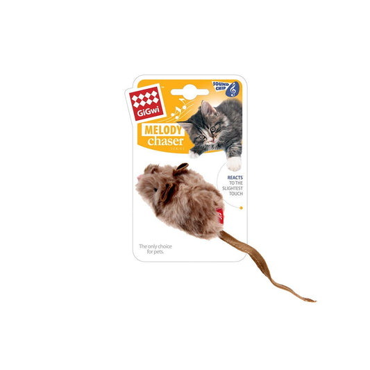 GiGwi Melody Chaser Cat Toy Mouse