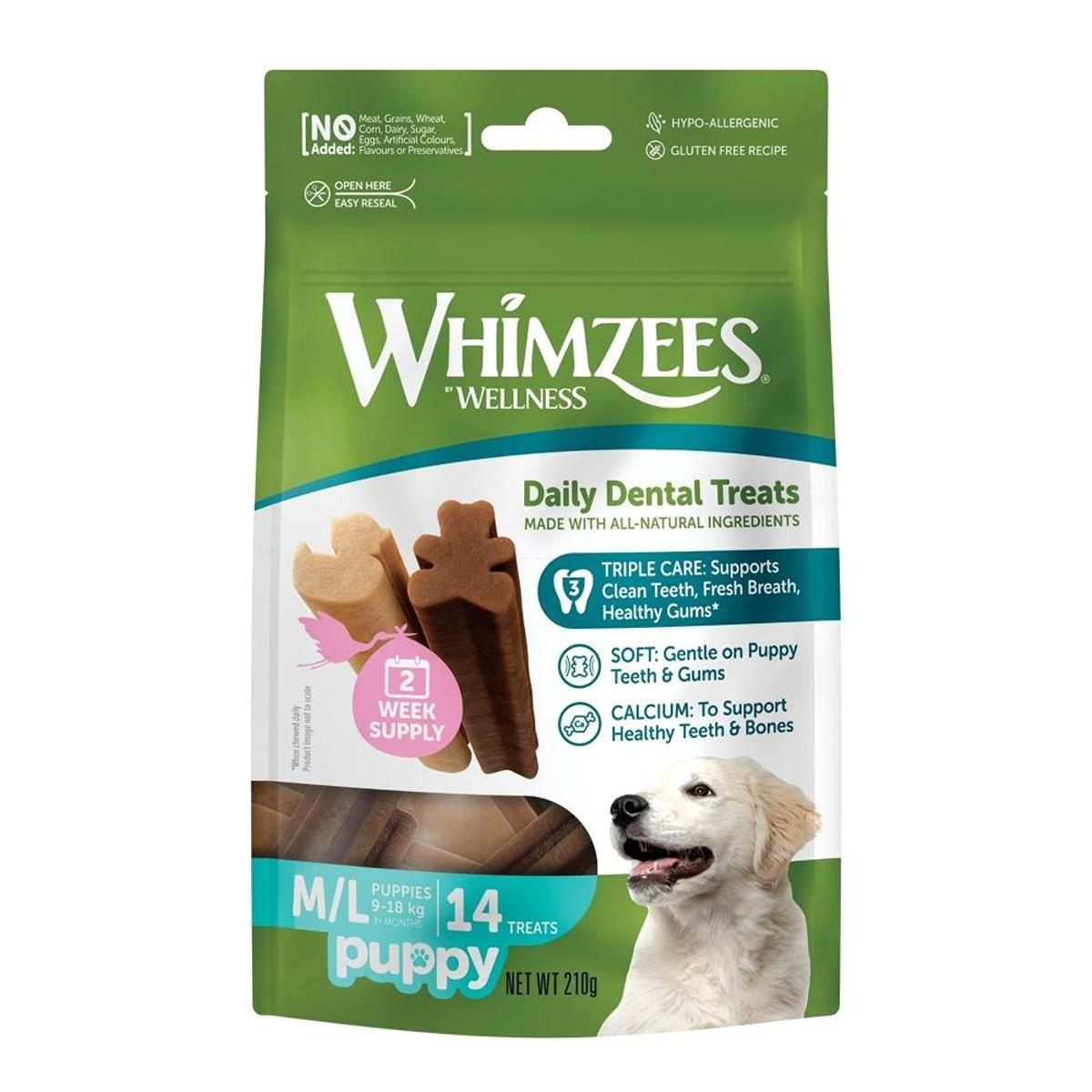 Whimzees Puppy Dental Dog Treats