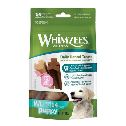 Whimzees Puppy Dental Dog Treats
