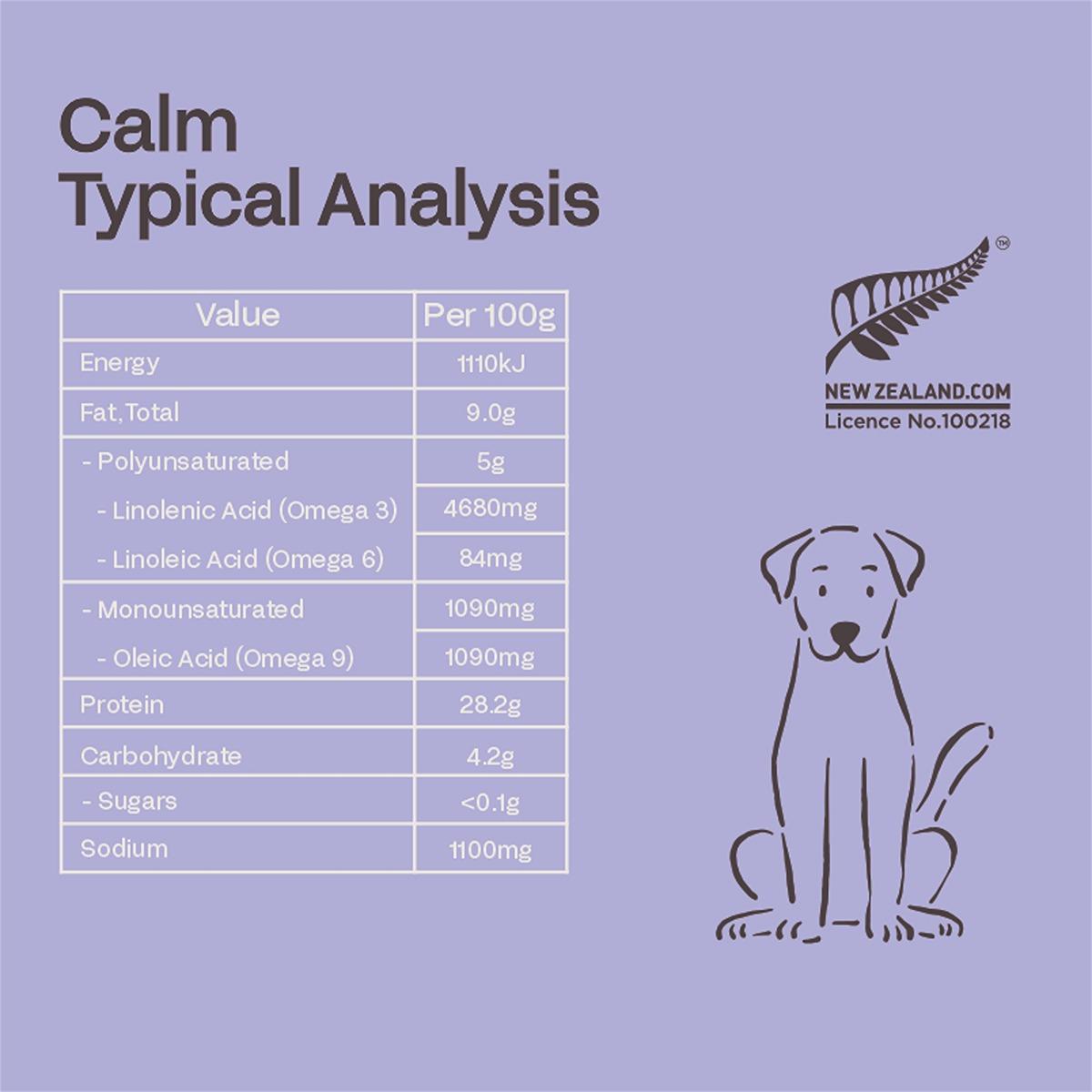 Fourflax Canine Calm Supplement