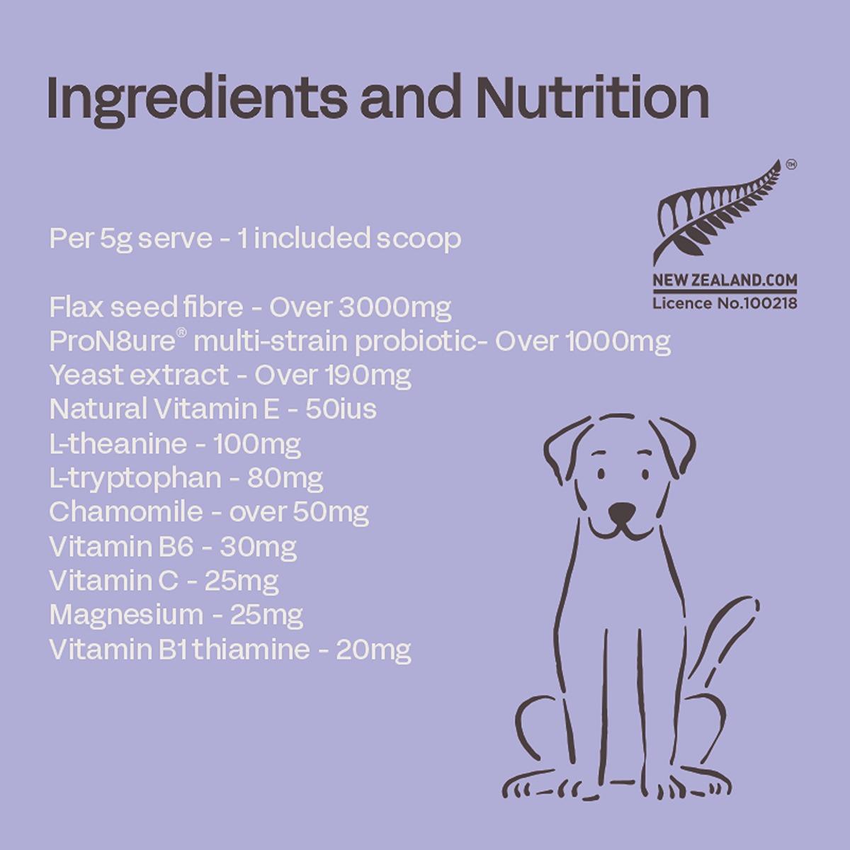 Fourflax Canine Calm Supplement