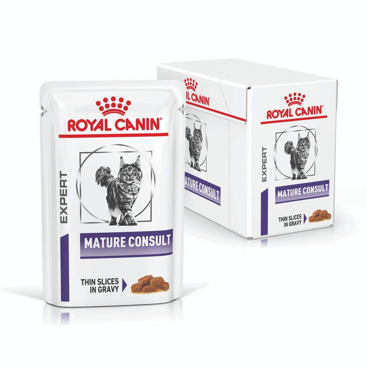 Royal Canin Veterinary Diet Mature Consult Feline Wet Cat Food