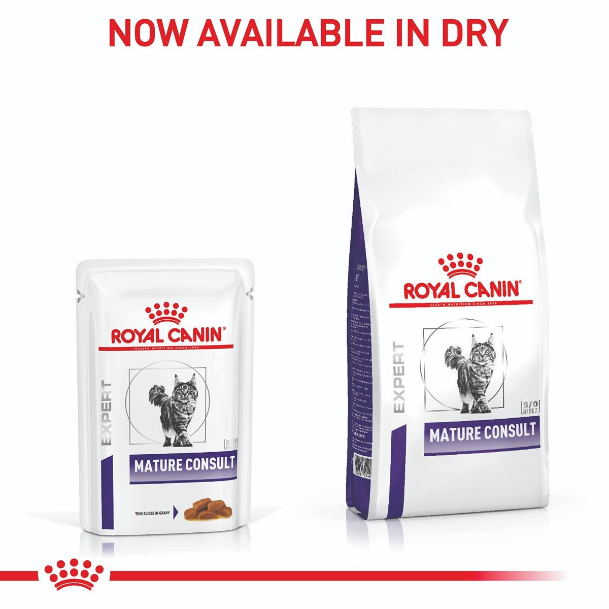Royal Canin Veterinary Diet Mature Consult Feline Wet Cat Food