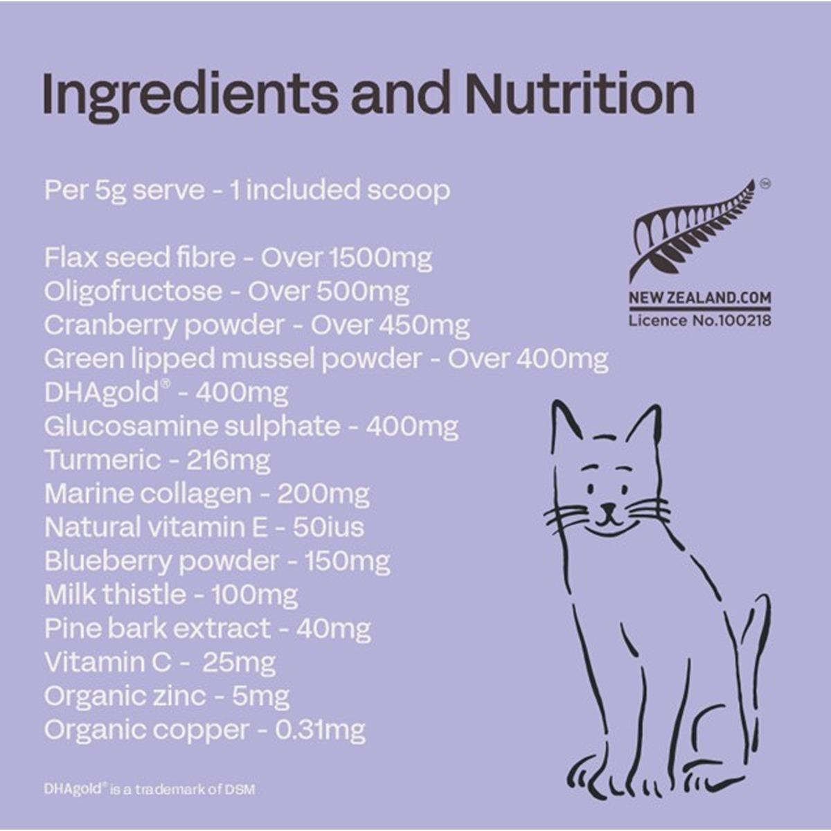 Fourflax Feline Senior Supplement