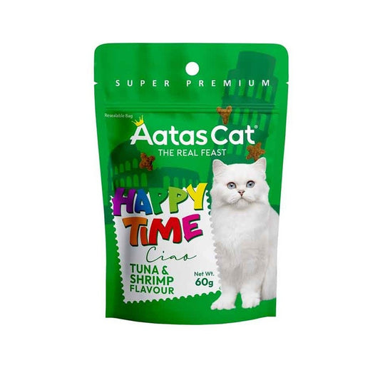 Aatas Happy Time Ciao Tuna & Shrimp Cat Treats