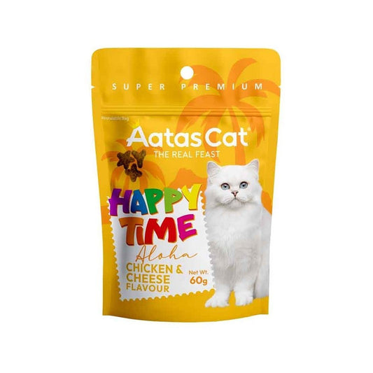 Aatas Happy Time Aloha Chicken & Cheese Cat Treats