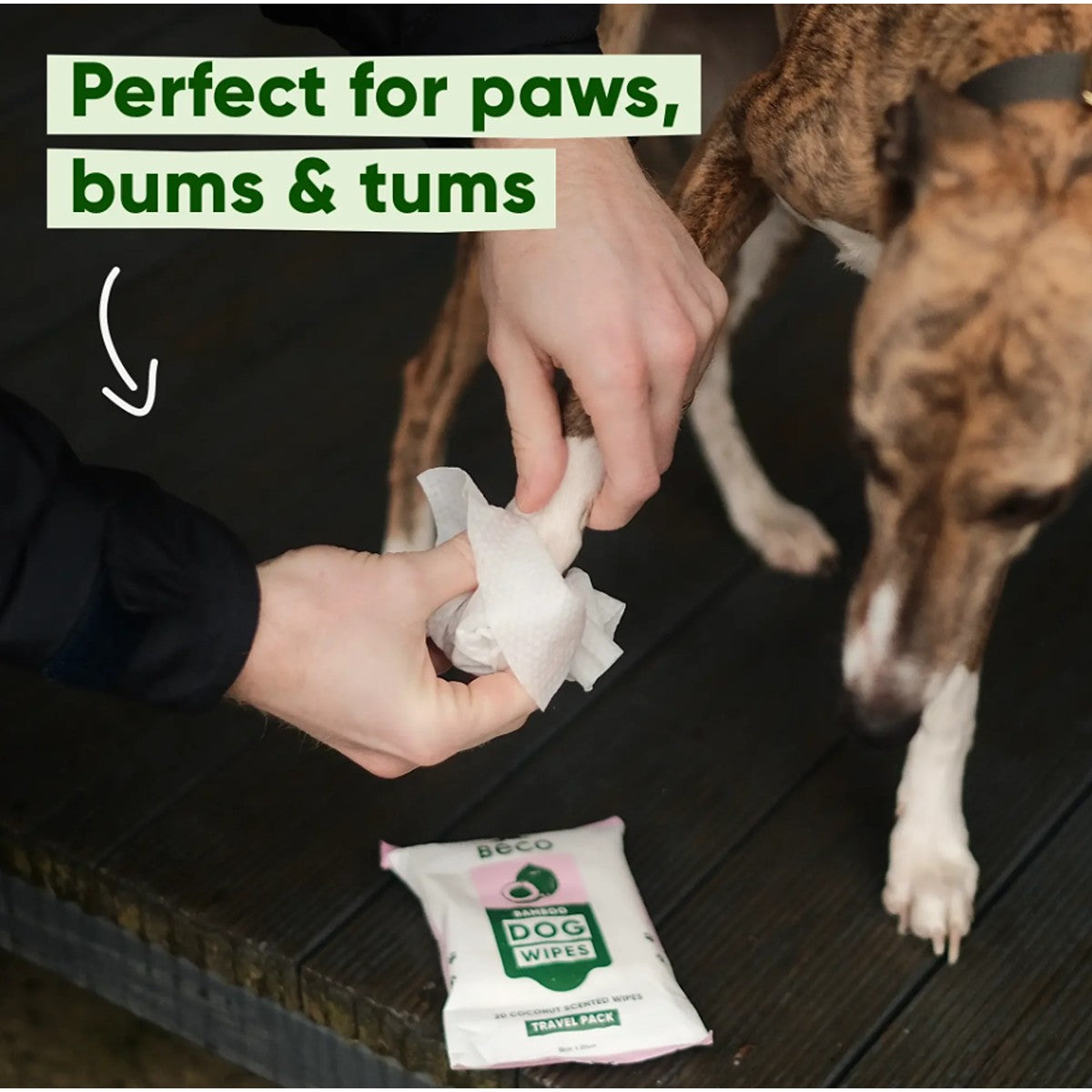 Beco Travel Wipes Coconut Scented