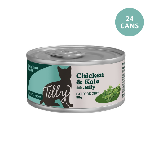 Tilly Indulgent Meals Chicken & Kale in Jelly Wet Cat Food