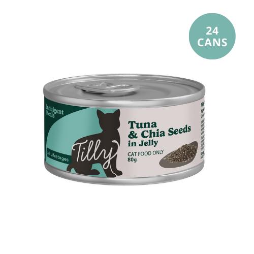 Tilly Indulgent Meals Tuna & Chia Seeds in Jelly Wet Cat Food