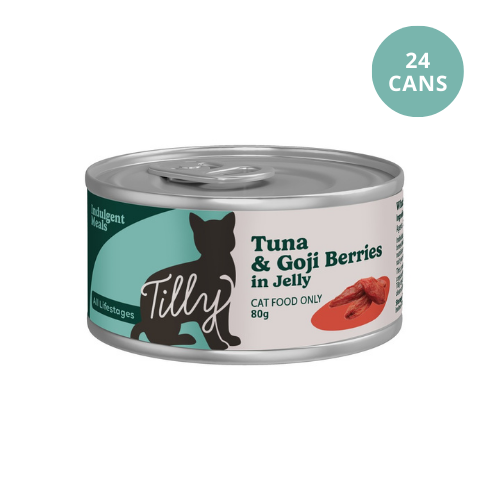 Tilly Indulgent Meals Tuna & Goji Berries in Jelly Wet Cat Food