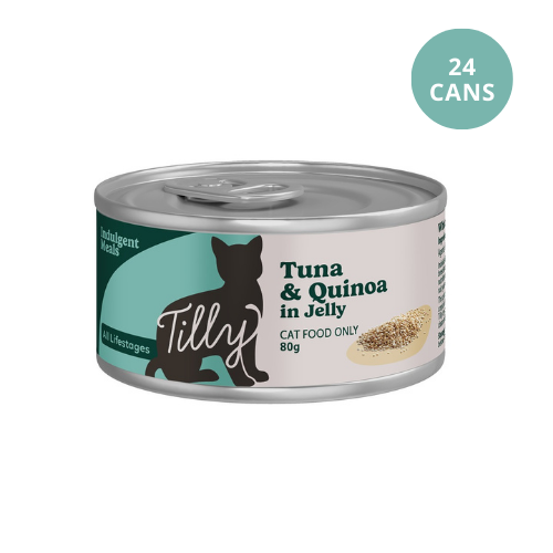 Tilly Indulgent Meals Tuna & Quinoa in Jelly Wet Cat Food