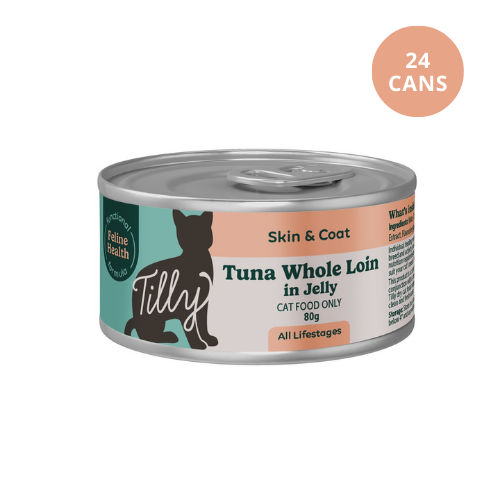 Tilly Skin & Coat Tuna in Jelly Wet Cat Food