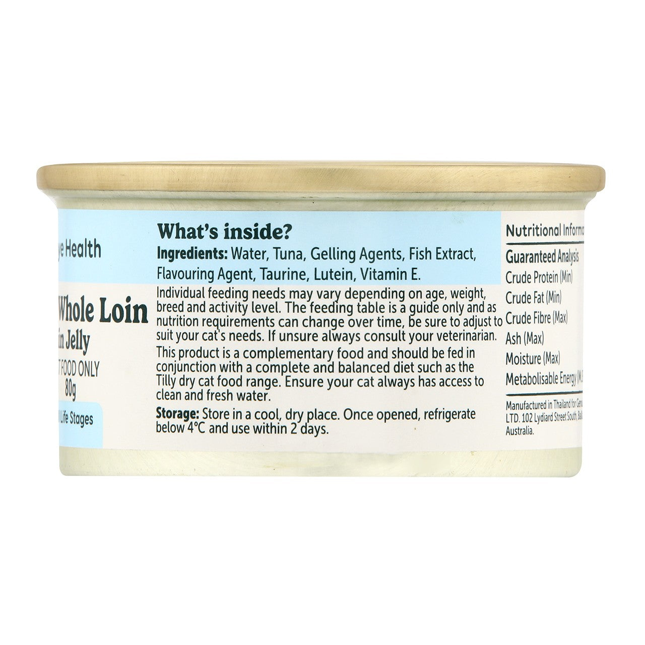 Tilly Healthy Eye Tuna in Jelly Wet Cat Food