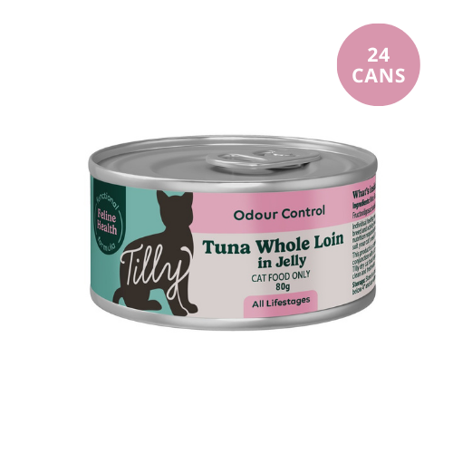 Tilly Odour Control Tuna in Je lly Wet Cat Food