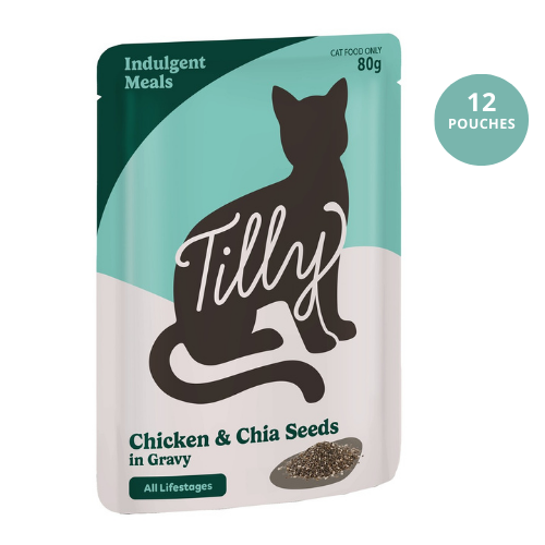Tilly Indulgent Meals Chicken & Chia Seeds in Gravy Wet Cat Food