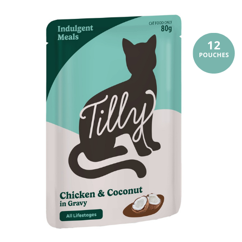 Tilly Indulgent Meals Chicken & Coconut in Gravy Wet Cat Food
