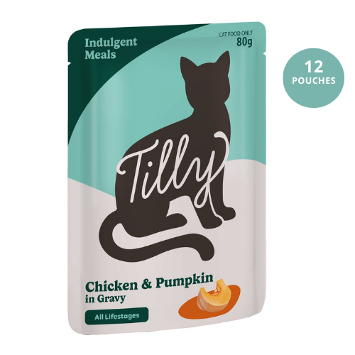 Tilly Indulgent Meals Chicken & Pumpkin in Gravy Wet Cat Food