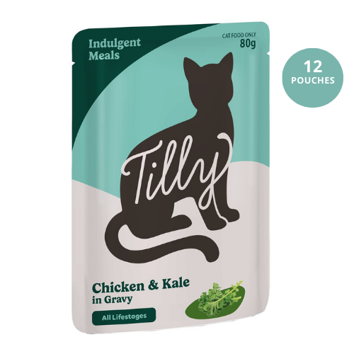 Tilly Indulgent Meals Chicken & Kale in Gravy Wet Cat Food