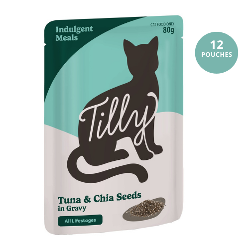 Tilly Indulgent Meals Tuna & Chia Seeds in Gravy Wet Cat Food