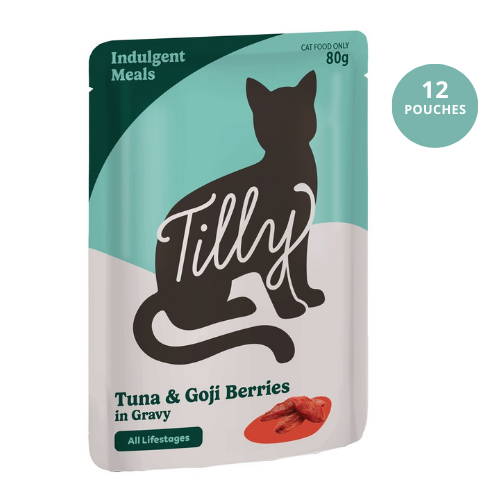Tilly Indulgent Meals Tuna & Goji Berries in Gravy Wet Cat Food