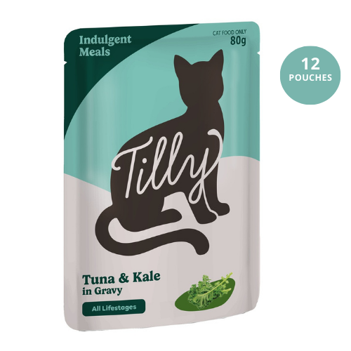 Tilly Indulgent Meals Tuna & Kale in Gravy Wet Cat Food