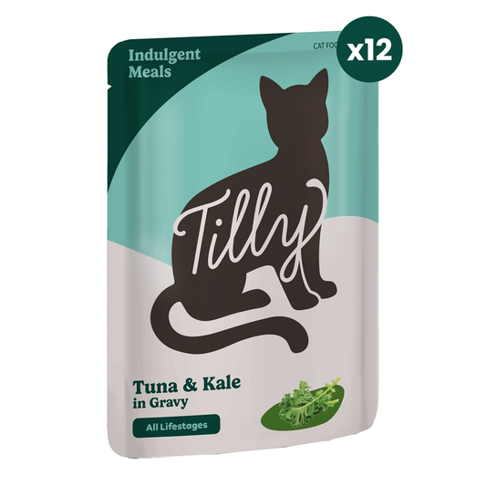 Tilly Indulgent Meals Tuna & Kale in Gravy Wet Cat Food