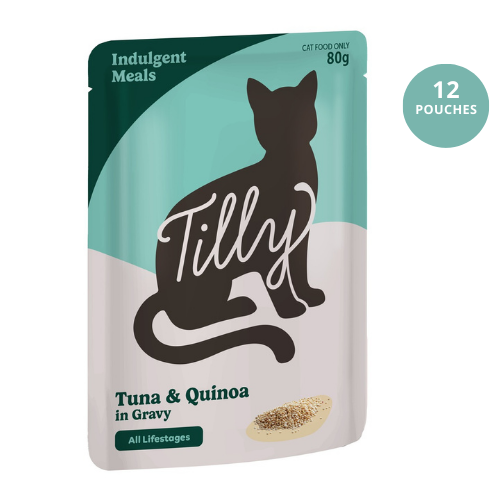 Tilly Indulgent Meals Tuna & Quinoa in Gravy Wet Cat Food
