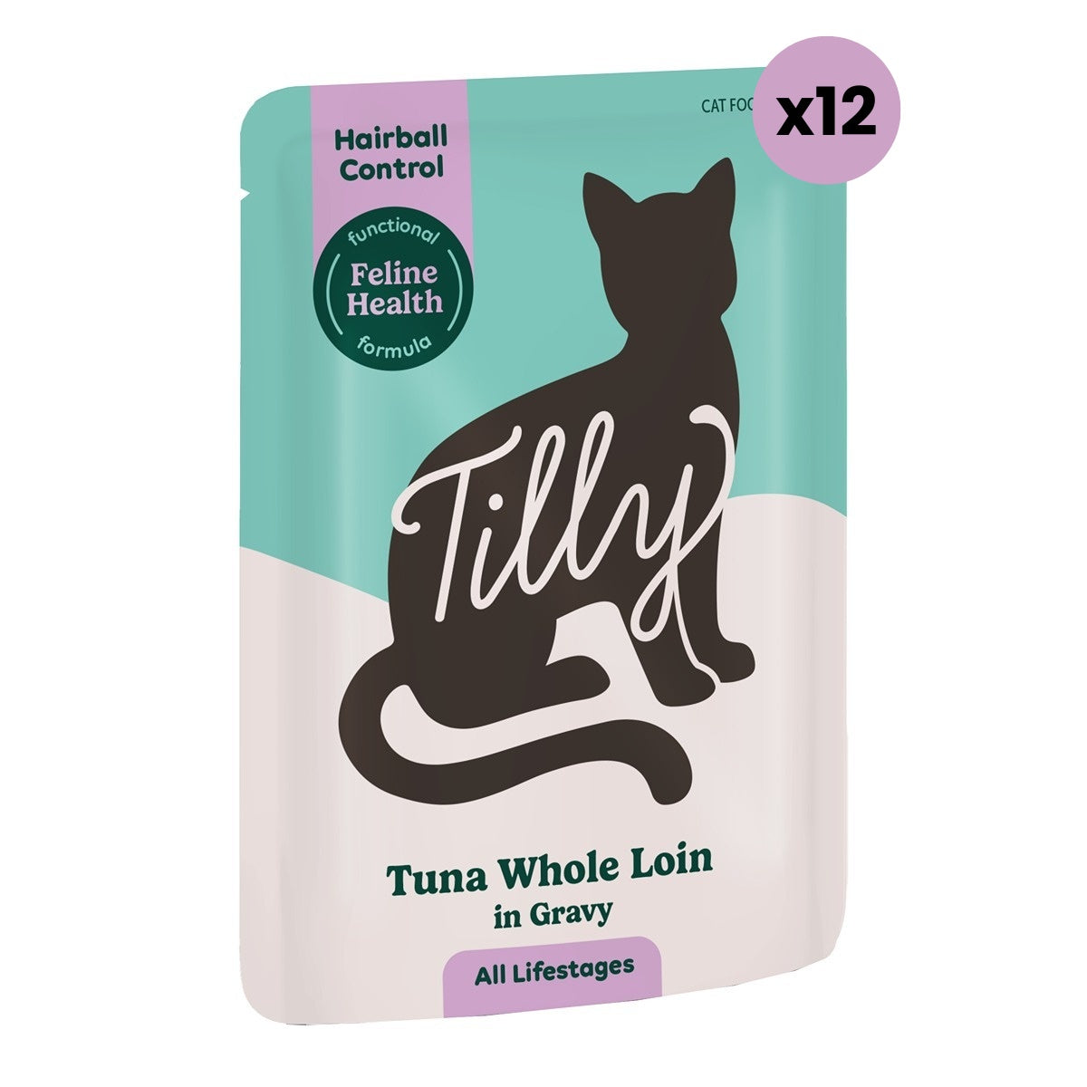 Tilly Hairball Control Tuna in Gravy Wet Cat Food