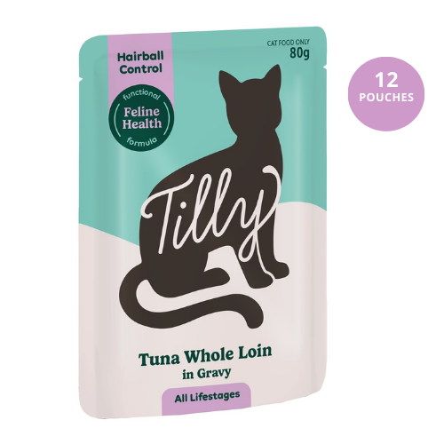 Tilly Hairball Control Tuna in Gravy Wet Cat Food