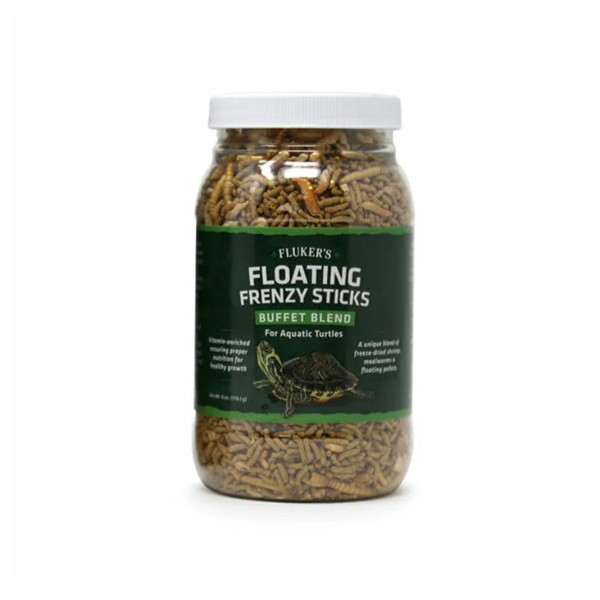 Fluker's Floating Frenzy Sticks Buffet For Aquatic Turtles