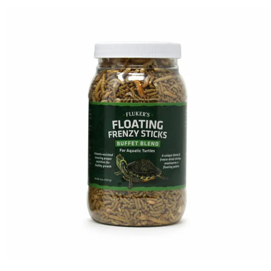 Fluker's Floating Frenzy Sticks Buffet For Aquatic Turtles