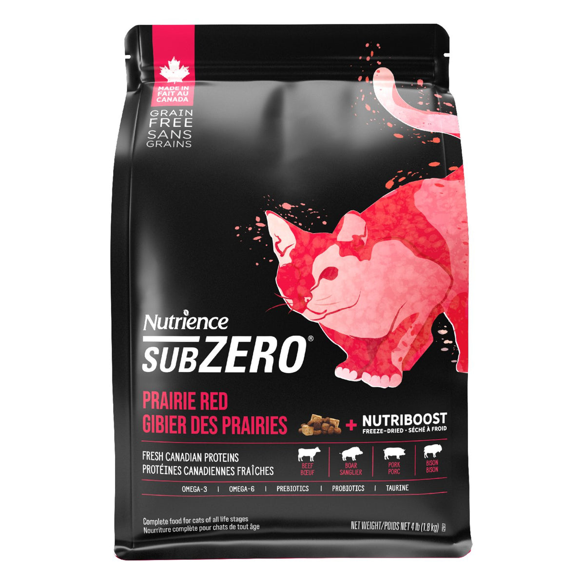 Nutrience SubZero Prairie Red Cat Food