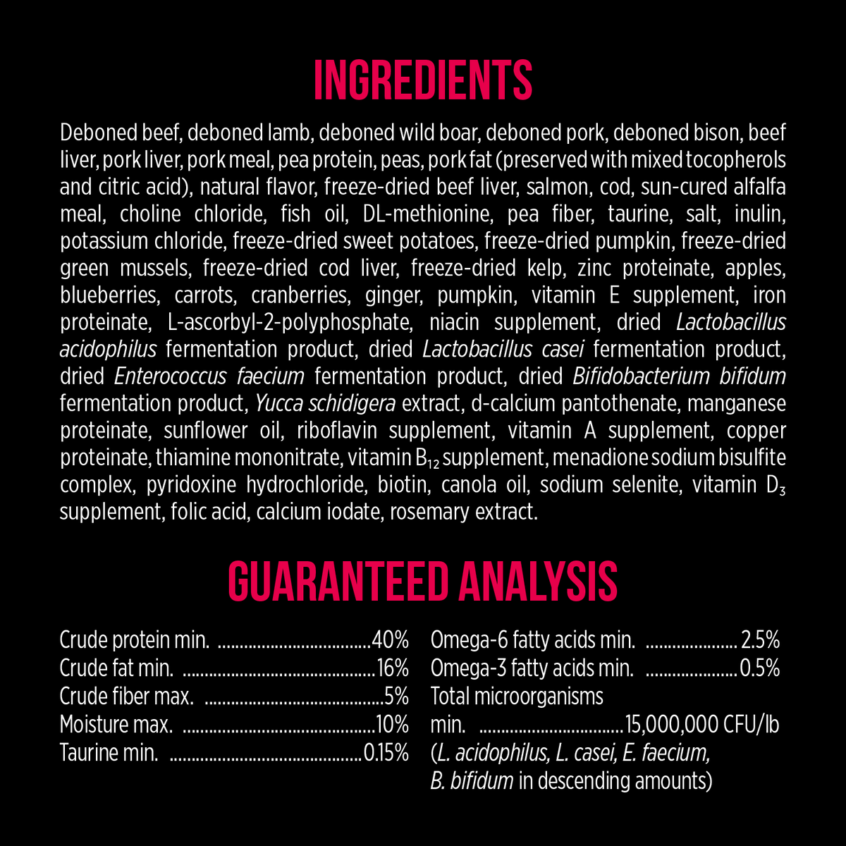Nutrience SubZero Prairie Red Cat Food