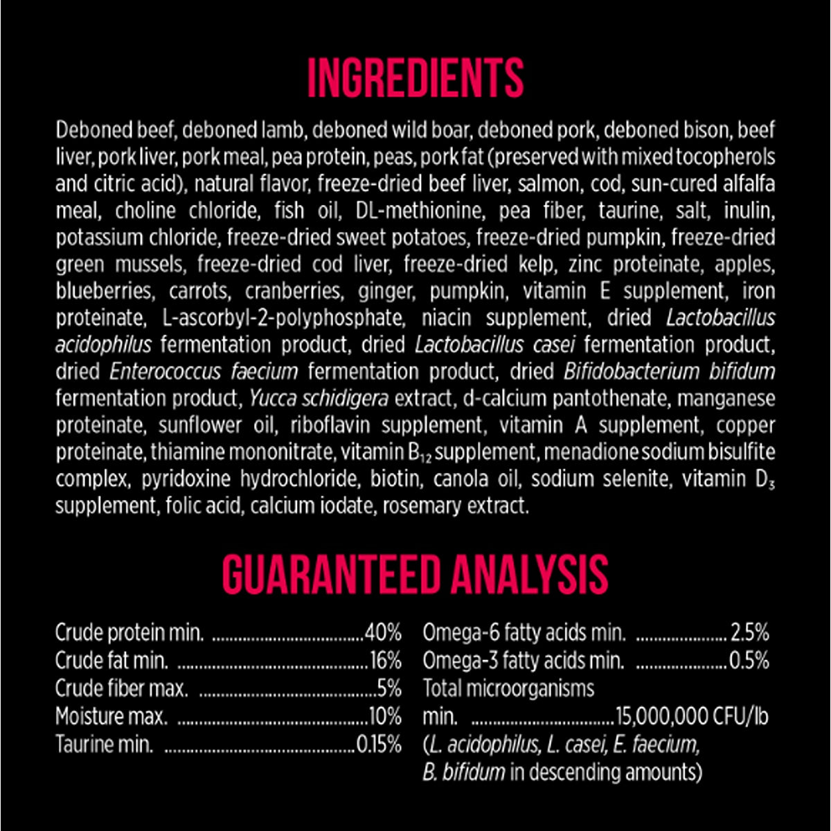 Nutrience SubZero Prairie Red Cat Food