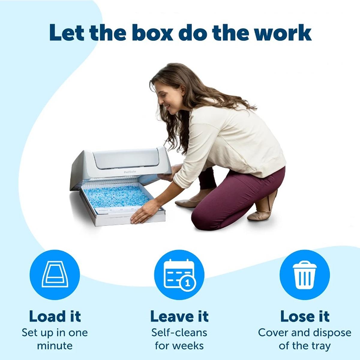 PetSafe ScoopFree Disposable Crystal Litter Replacement Tray