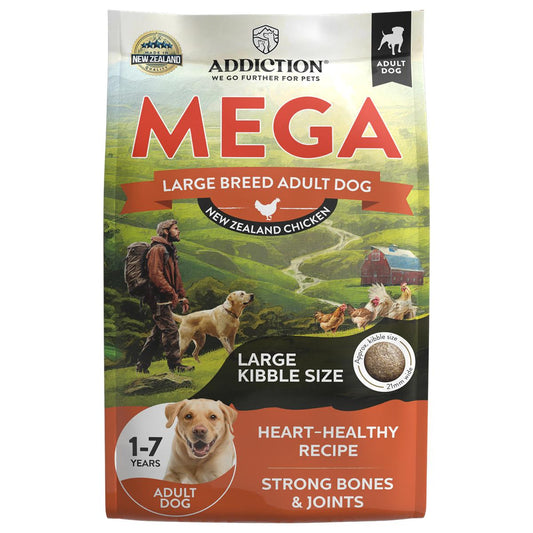 Addiction MEGA Large Breed Adult Dry Dog Food