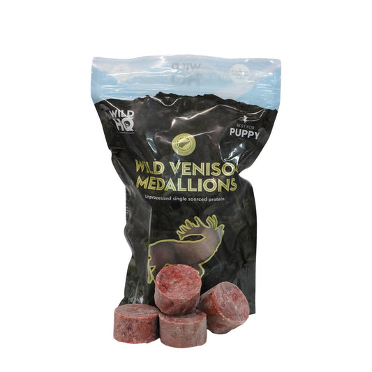 Wild HQ Frozen Venison Medallions Puppy Food
